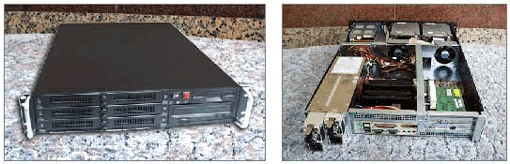 Evercase 2U Rackmount, 6xSCA Hot-Swap Trays, 300W