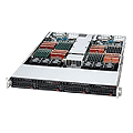 Super 1021TM-T+, 2+2 Opt/QC, Video, 2x2 GB Lan, 2x2 HS SATA, DDR2(128GB), Twin 1U/980W