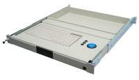 LRK106, 1U Rackmount 88 Key Keyboard Drawer with trackball