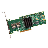 Broadcom MegaRAID 9240-8i, LP 8-CHs, 6Gb/s PCI-e SAS2 Raid+JBOD