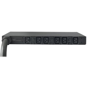 APC Basic Rack 6-Outlets 22kW PDU, BASIC PDU RACK 1U 22KW 400V 6XC19
