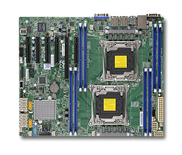 Super X10DRL-i, 2x E5-2600v4/22C, Video, 2x GB/i210 LAN, 10x SATA3(C612)+R, IPMI, DDR4(1TB)