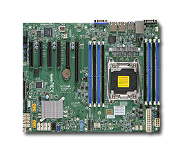 Super X10SRi-F, 1x E5-2600v4/22C, 6x PCI-e,Video, 2x GB/i210 LAN,10x SATA3(C612)+R,IPMI,DDR4(1TB)