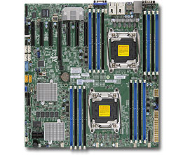 Super X10DRH-CT, 2x E5-2600v4/22C, Video, 2x 10GB/X540 LAN, 8x SAS3(LSI3108)+R, IPMI, DDR4(2TB)