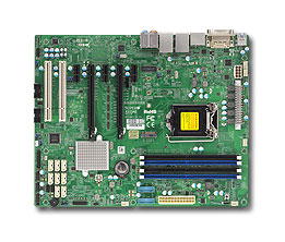 Super X11SAE, E3-1200v5 or i3/i5/i7, Video, HD Audio, 2x GB/i210+i219 LAN, 8x SATA3+R, D4(64GB)