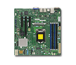 Super X11SSL-F, E3-1200v5 or i3, 3x PCI-e, Video, 2x GB/i210 LAN, 6x SATA3+R, IPMI, D4(64GB), mATX