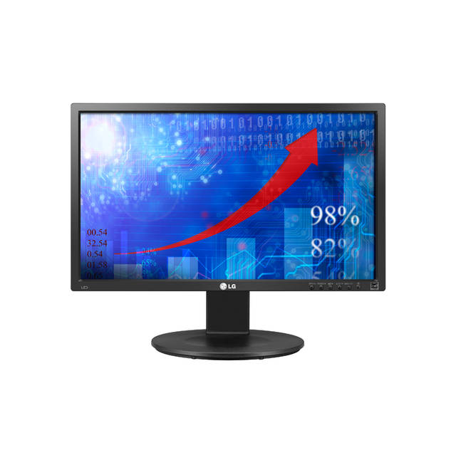 LG Electronics 24MB35D-B 24 inch Widescreen 5,000,000:1 5ms VGA/DVI LED LCD Monitor (Flat Black)