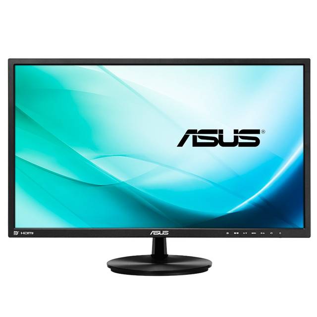 Asus VN248Q-P 23.8 inch Widescreen 80,000,000:1 5ms VGA/HDMI/DisplayPort LED LCD Monitor, w/ Speaker