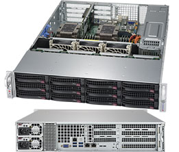 Super 6029P-WTRT,2x LGA3647,7x PCIe,Video,2x 10GB/C622,12x HS SAS/SATA Bays,IPMI,D4(3TB),2U/R1200W