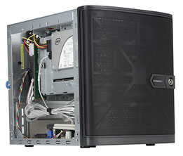 Super 5029A-2TN4, Atom-C3338, Video, 4x 1GB(C3000) LAN, 4x HS SATA3, DDR4(64GB), Mini-Tower/250W
