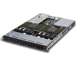 Super 1123US-TR4, 2x AMD 7000, Video, 4x GB/i350, 10x HS 2.5" SATA3 Bays,IPMI,DDR4(4TB),1U RM,R1000W