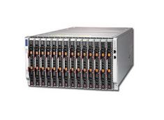 SuperBlade SBE-614E-422, 14x HS Server Blades, 1x CMM, 2x 10G/1G Switch, 6U RM,4x 2200W Titanium P.S