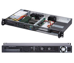 Super 5019A-FTN4, Atom C3758, Video, 4x1GB/C3000,4xInt 2.5 or 2x3.5 Bays,IPMI,D4(256G),1U/200W AC-DC