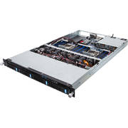 GIGABYTE R180-F34 Dual LGA2011-v3/ Intel C612/ DDR4/ V&3GbE 1U Rackmount Server Barebone System