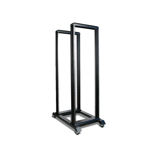 iStarUSA CLAYTEK WO36AB-SFH40 36U 4 Post Open Frame Rack w/ 2U Tray