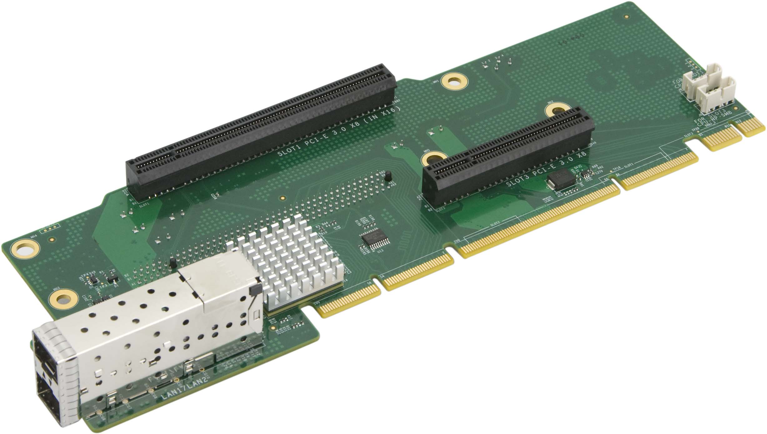 AOC-2UR68-I2XS, 2U Ultra Riser 2-port 10G SFP+, Intel 82599ES (For ...