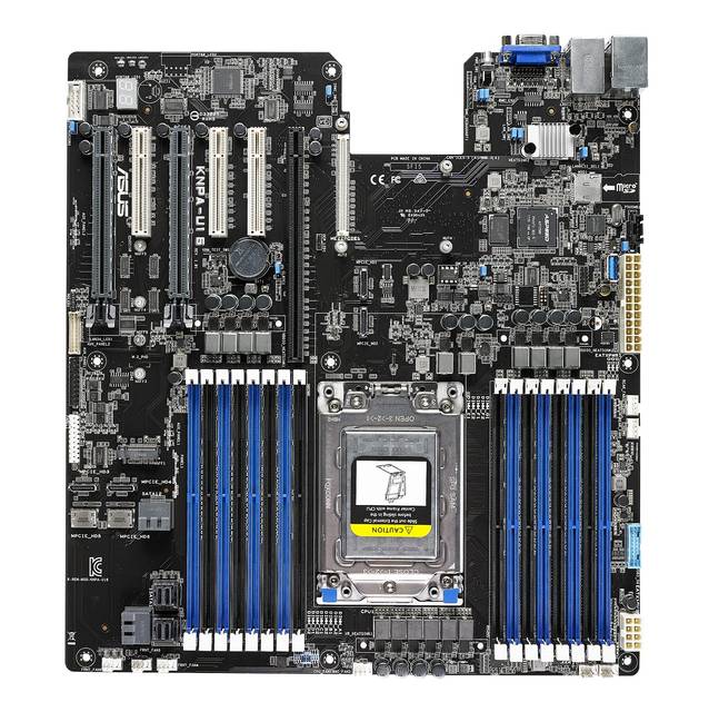 ASUS KNPA-U16 LGA 4094/ System on Chip (SoC)/ DDR4/ SATA3&USB3.0/ V&2GbE/ EEB Server Motherboard
