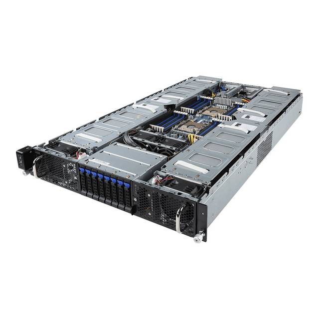 GIGABYTE G291-280 Dual LGA3647/ Intel C621/ DDR4/ V&3GbE 2U Rackmount Server Barebone System