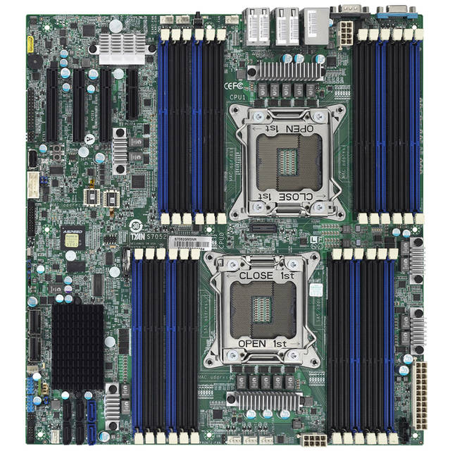 Tyan S7052WGM3NR Dual LGA2011 Xeon/ Intel C602/ SAS&SATA3/ 3GbE/ SSI EEB Server Motherboard