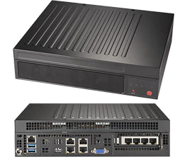 Super E301-9D-8CN4, EPYC-3251-2.5Ghz/8C/16T,Video,4x GB/i350,2x2.5" Bays,IPMI,D4(512GB),1.5U,DC 150W