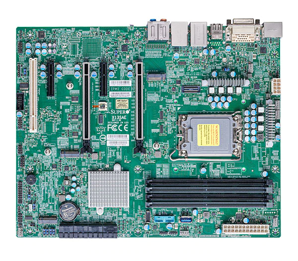 Super X13SAE, 12th/13th Gen LGA-1700,2xPCI5.0+2xPCI3.0,VGA,HD Audio,2x GB LAN,8x SATA3+R,DDR5(128GB)