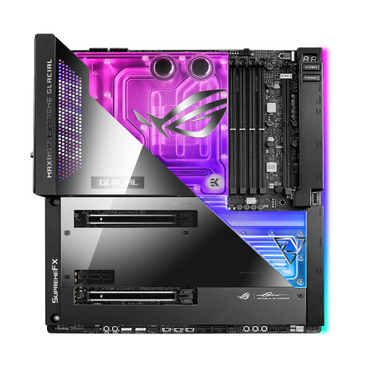 ASUS MAXIMUS Z690 EXTREGLACIAL Z690 LGA1700 Max.128GB DDR5 EATX