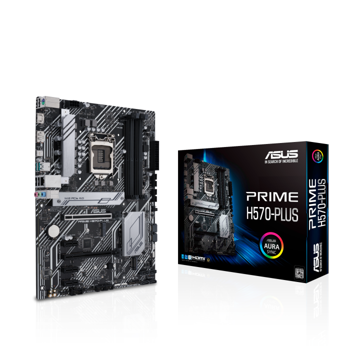 ASUS PRIME H570-PLUS H570 LGA1200 Max.128GB DDR4 HDMI DP W10 ATX