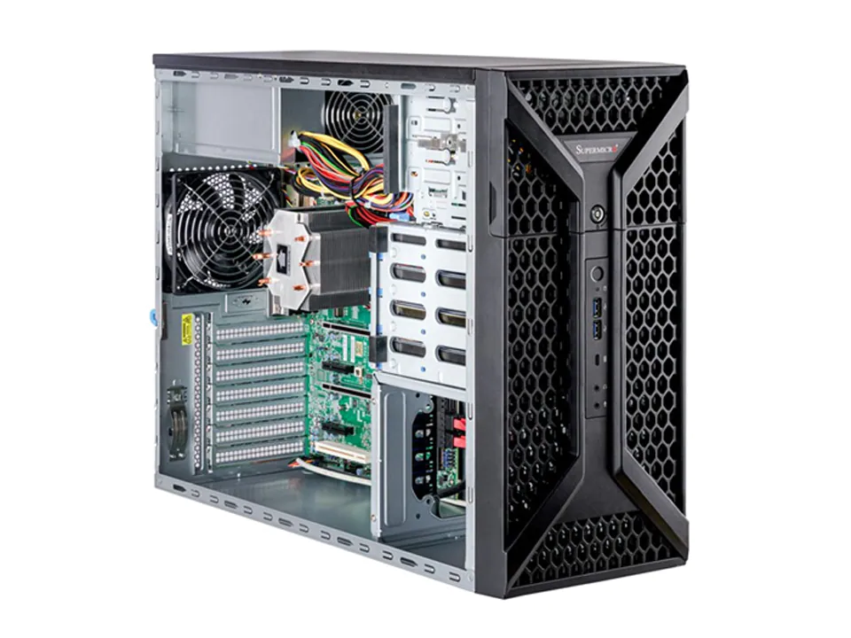 Super 531A-IL, LGA-1700/12th Core,2xPCI-E 5.0(x16),1xGB/1x2.5GB LAN,8xSATA3,D4/128GB,Mid-Tower,668W