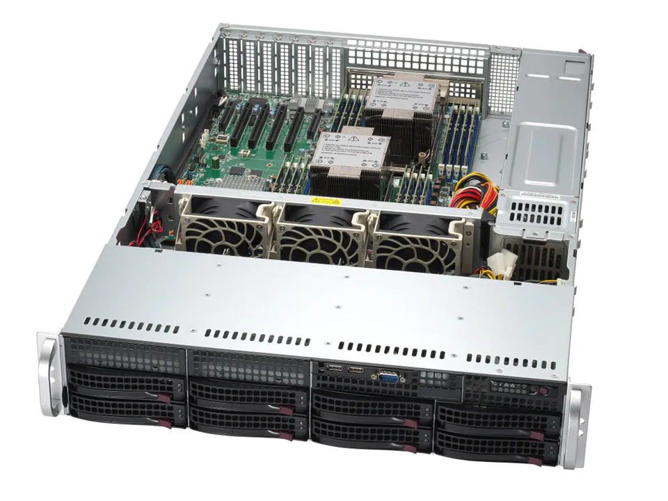 Super 621P-TR,2xLGA-4677,6xPCIe5,VGA,2xGB,8xHS 3.5" SATA3/SAS3 or4xNVMe,2xM.2,IPMI,D5(4TB),2U/R1200W