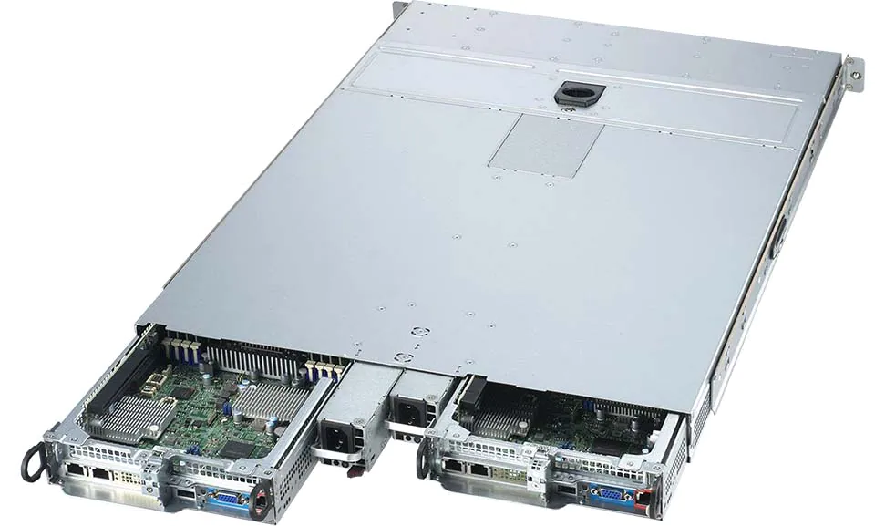 Super 120TP-DTTR,2xNode,2xLGA-4189,Video,2x10Gb/X710,4xHS 2.5" SATA3(C621A)+R,IPMI,D4(4TB),1U/R1KW