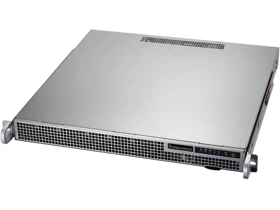 Super 1015A-MT,AMD Ryzen 7000,1xPCIe 5.0,2x1Gb/i210,1x3.5" or 4x2.5" Bays,2xM.2,D5/128GB,1U RM,500W