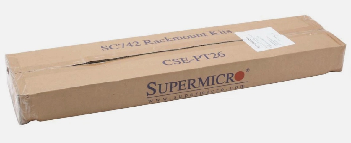 Supermicro CSE-PT26L-B, BLACK SC742 RACK MOUNT KITS, PB FREE