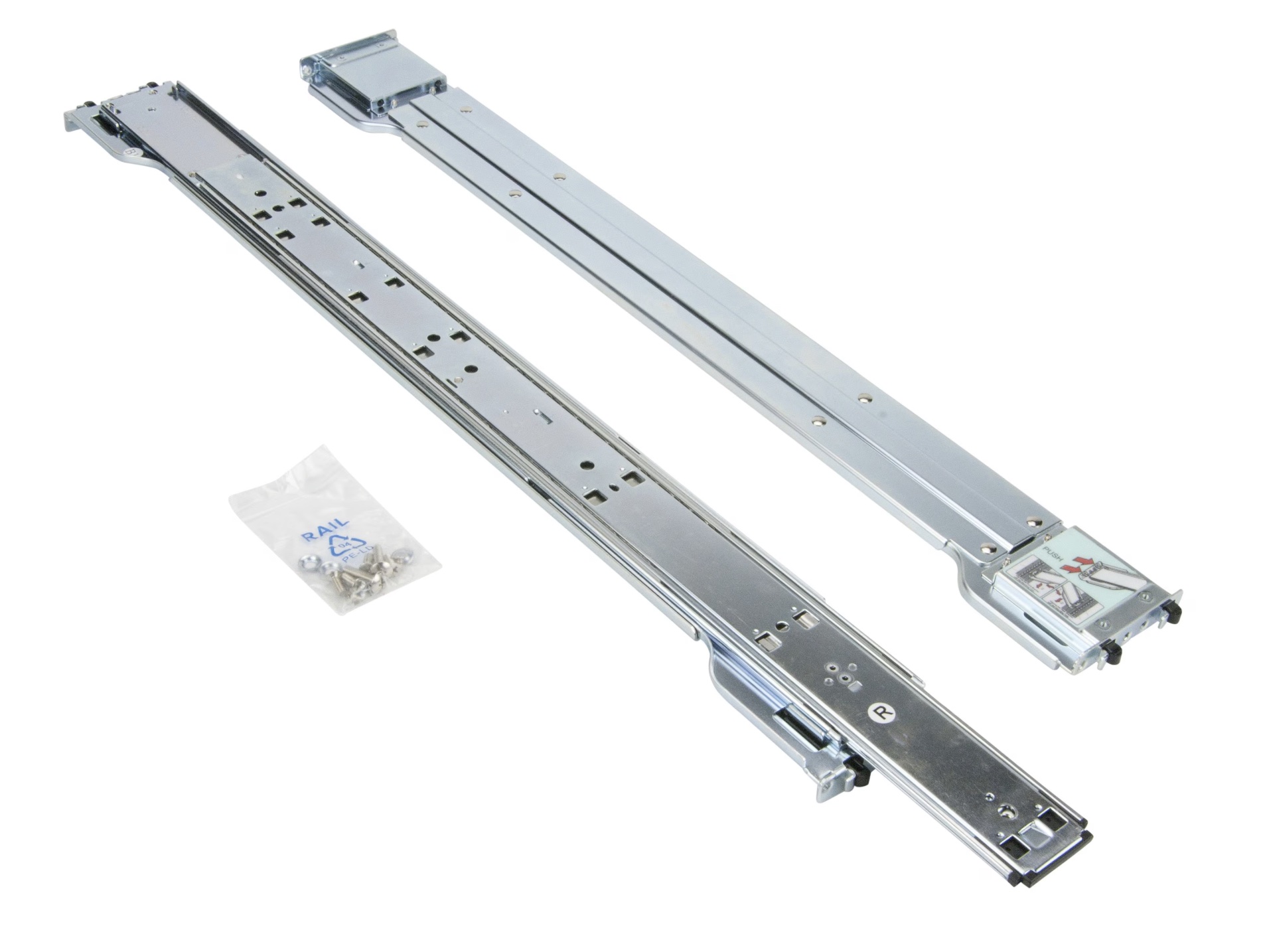 Supermicro 4U-5U Rail Kit, 17.2"W, MCP-290-00057-0N