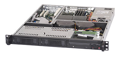 SuperServer SB613AXi, 2x P4/Xeon, Video, 2x GB Lan, DDR(8GB) 1U Rackmount 350W