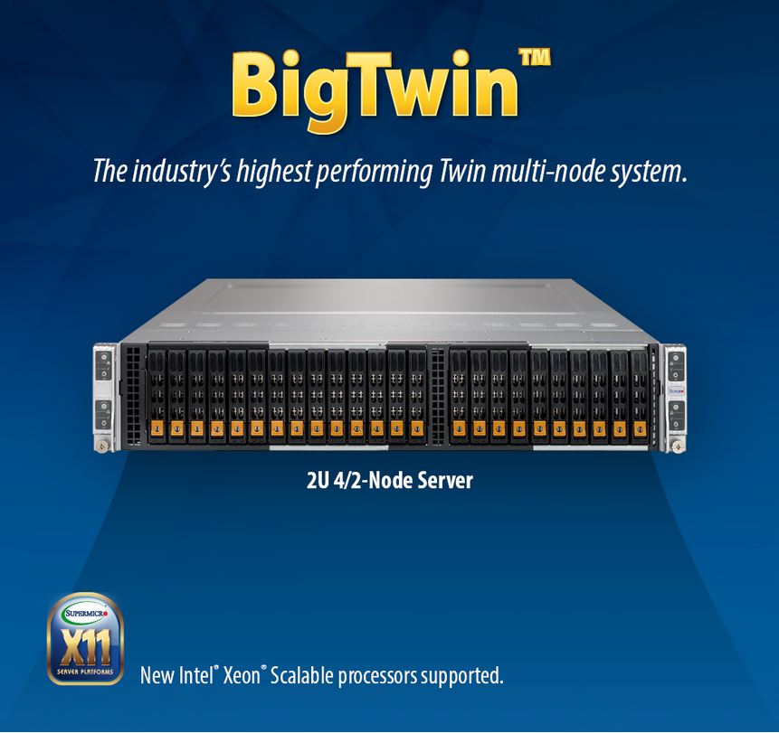 Super BigTwin(2xNodes)+3.5 Scalable Server