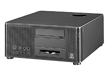 Lian-Li PC-V800B, Black 3x 5.25" Ext + 2x 3.5" Int Bays, 300W P.S Aluminum Desktop Case