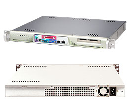 SuperServer 5015M-MF, E7230/DC, 1066Mhz, Video, 2x GB Lan, No CD/FDD/1x Int, DDR2(8GB) Mini 1U, 260W