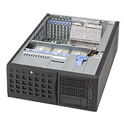 Supermicro SC745S2-R800, 4U RM/Tower, 2x CHs B/P, 8x HS SCA+2x 5.25"+1x 3.5" Ext Bays, 800W(1+1) P.S