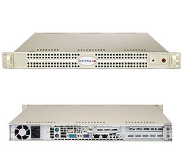 Super 1011M-Ni, 1x AM2 Opt/DC, 2x PCI-e(8x), Video, 2x GB Lan, 4x SATA, DDR2(8GB), Mini 1U RM, 280W