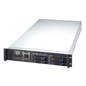 Chenbro RM21804T2, 2U RM, 4x HS SATA2/1x Slim & FDD Bays, 810W(1+1) P.S(For Quad CPU)