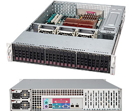 837Supermicro SC216A-R900LP, 2U RM, 24x HS 2.5" SAS/SATA+1x Slim CD Bays, 900W(1+1) P.S