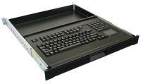 LRK105, 1U Rackmount 104 Key Cherry(TM) Keyboard Drawer with touchpad