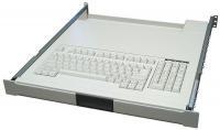 LRK102, 1U Rackmount 104 Key Keyboard Drawer with mouse holder
