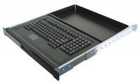 LRK104, 1U Rackmount 104 Key Keyboard Drawer with touchpad