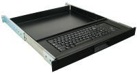 LRK108, 1U Rackmount 83 Key Cherry(TM) Keyboard Drawer with trackball
