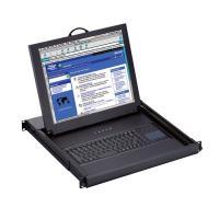 RKP1415, 1U Rackmount 15" LCD Keyboard Drawer, PS/2 notebook keyboard & touch pad, short depth
