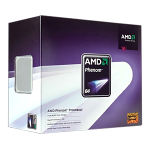 AMD Phenom 9650-2.3Ghz/X4, 4MB, 95W AM2+ CPU