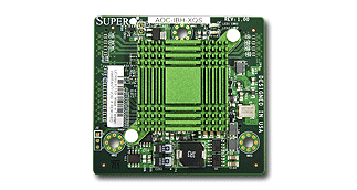 SuperBlade AOC-IBH-XQS, Mezzanine HCA, InfiniBand Single port 4x QDR 40Gbps