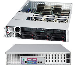 Super 2042G-6RF, 4x 6300/16C,Video, 2x GB Lan, 6x HS SAS2 Bays, IPMI, DDR3(1TB), 2U RM, R1400W/80+