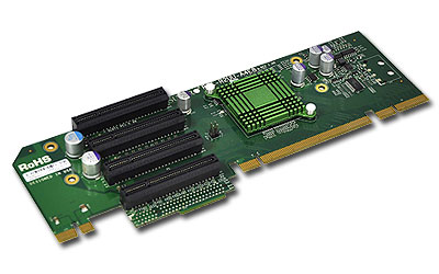Supermicro RSC-R2UU-A4E8+, 2U 4x PCI-e(x8) Riser Card, UIO Slot